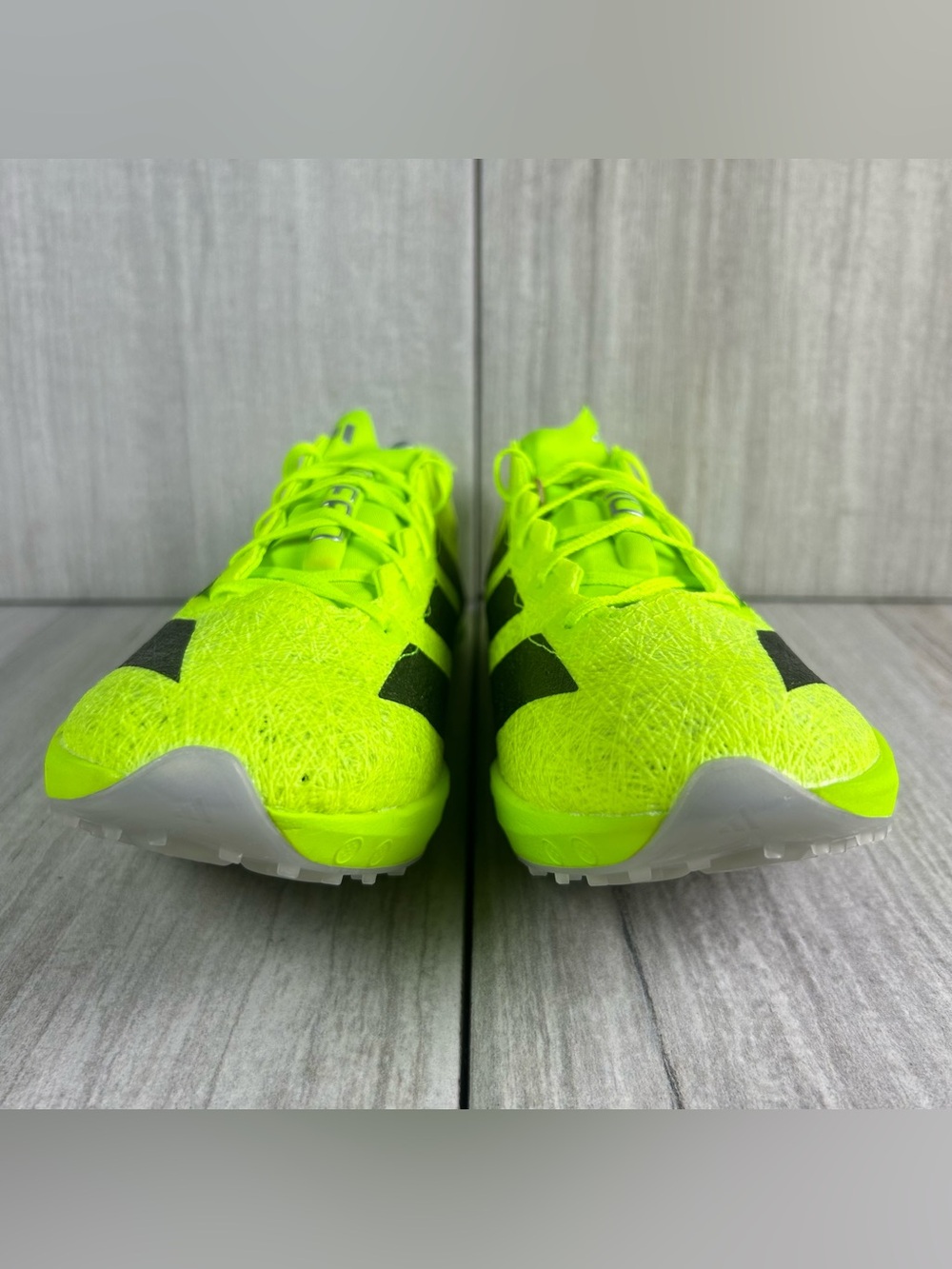 NEW Adidas Adizero Prime SP 3 Strung Lucid Lemon Track Spike ih5800 Men Size 8.5 - Picture 5 of 12